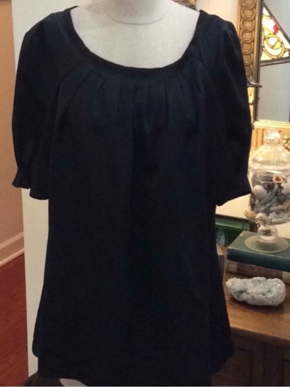 Beautiful Black XL Mix It Blouse(NWOT)